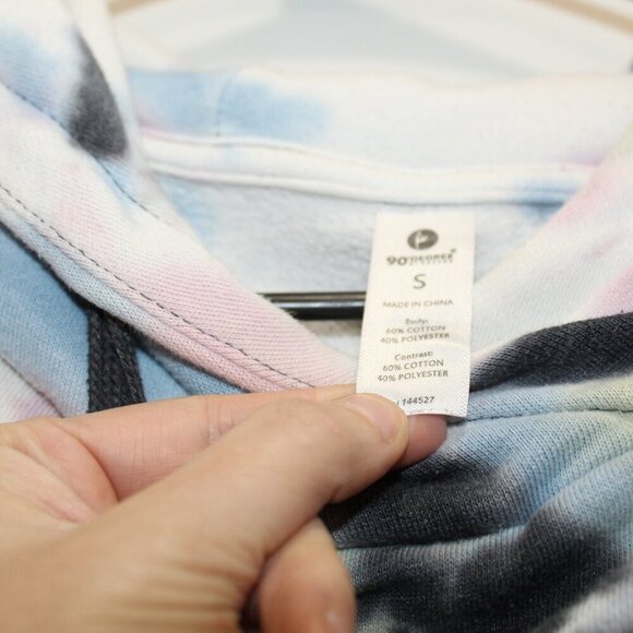90 Degree by Reflex Tie Dye Hoodie Size Small - Picture 4 of 4